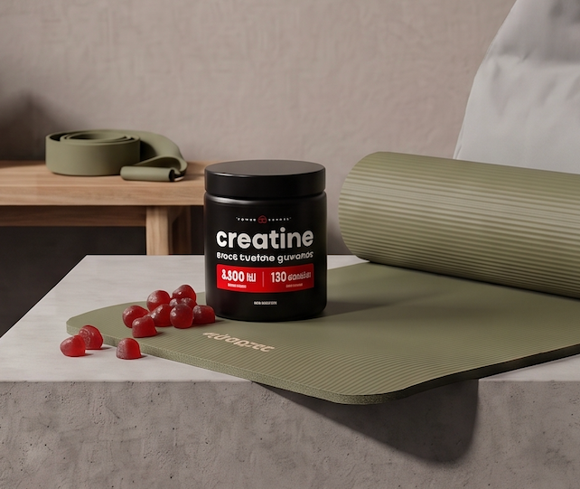 Creatine Monohydrate Gummies 5,000mg – 150 Servings