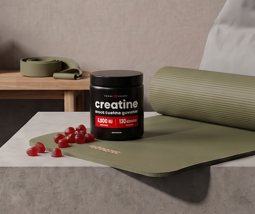 Creatine Monohydrate Gummies 5,000mg – 150 Servings