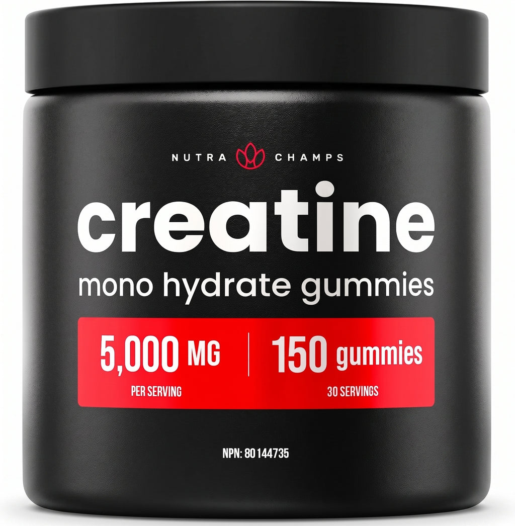 Creatine Monohydrate Gummies 5,000mg – 150 Servings